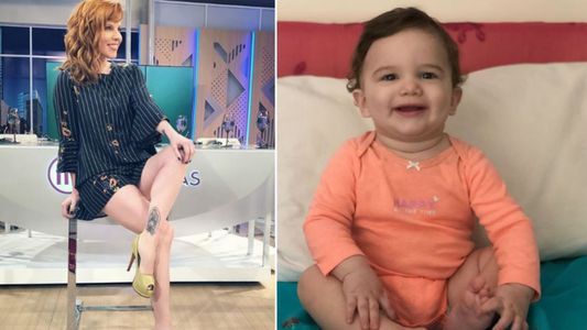 Agustina Kämpfer vistió a su hijo Juan de rosa y dio un fuerte mensaje