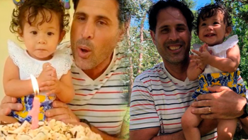 La hija de Chiquito Bossio cumplió 1 año y el ex arquero le escribió una carta para ella y su mamá fallecida