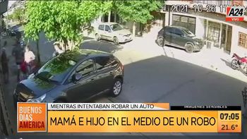San Justo: otra vez, un menor en el medio de un robo. (Captura de Tv) San Justo: otra vez, un menor en el medio de un robo. (Captura de Tv)