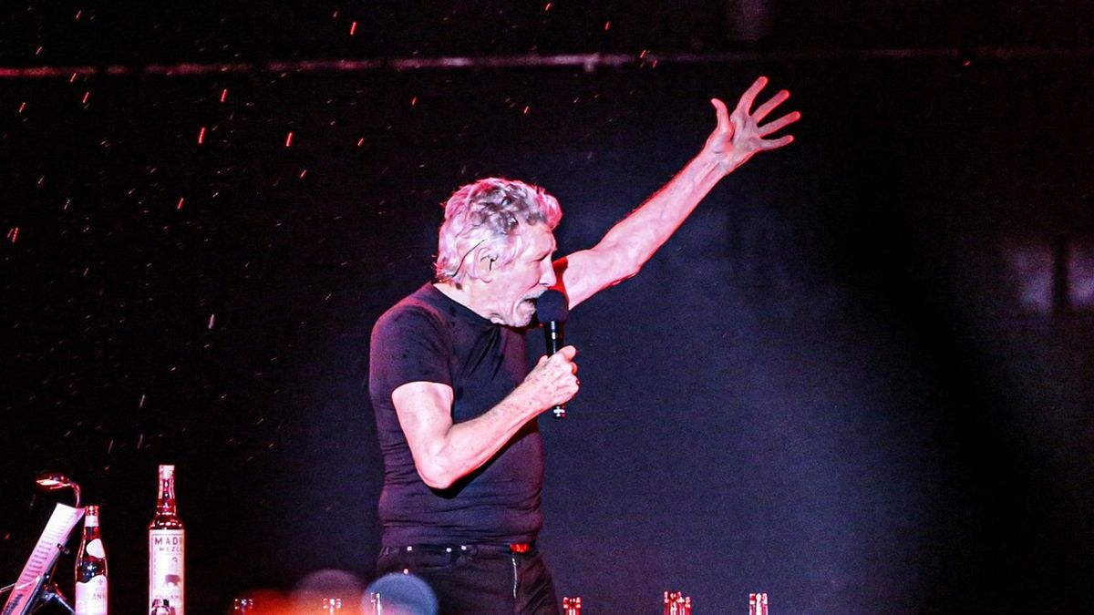 Roger Waters en River. (Foto: Clarín)