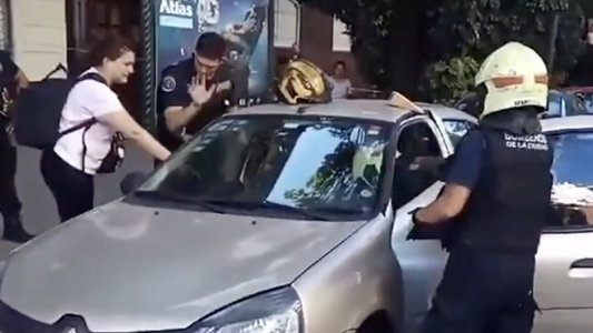 Se olvidó las llaves adentro y quedó encerrada su bebé: así fue el dramático rescate en Caballito