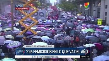 #NiUnaMenos: multitudinaria convocatoria en todo el país contra los femicidios