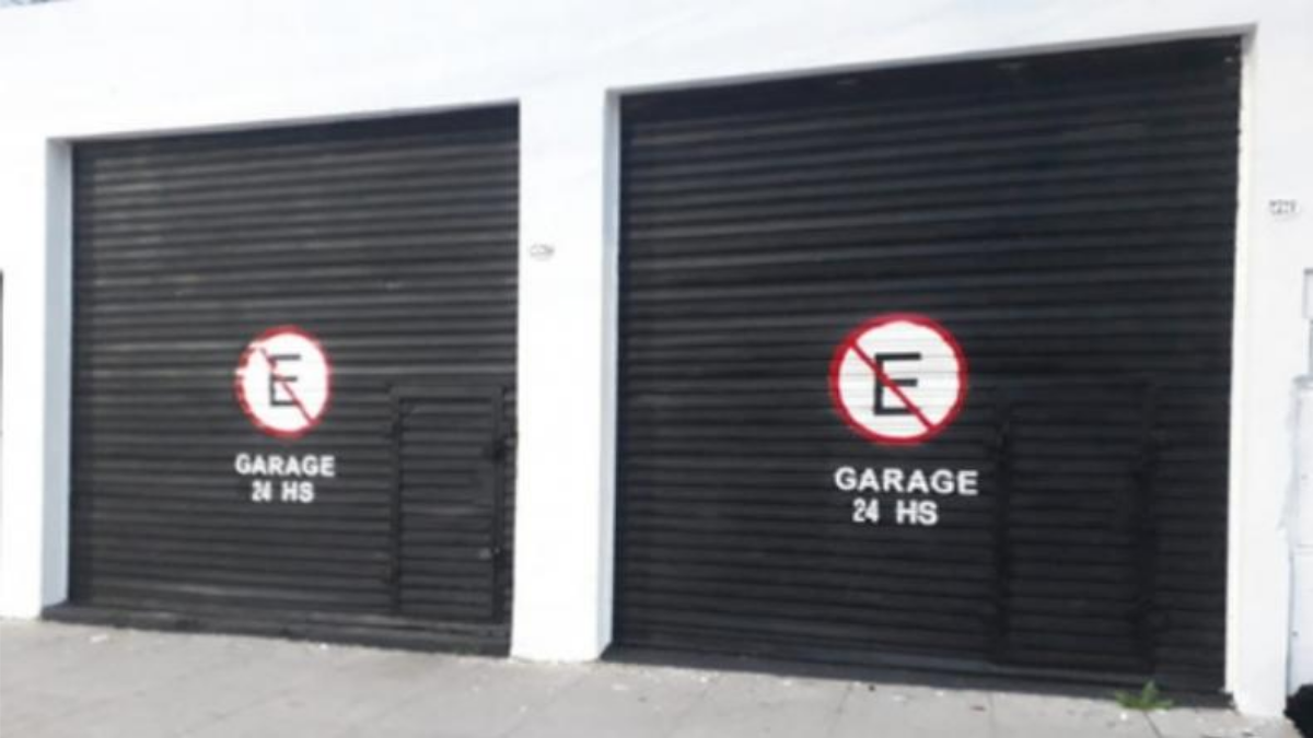 El dueño del auto inclumplió la Ley de Tránsito.