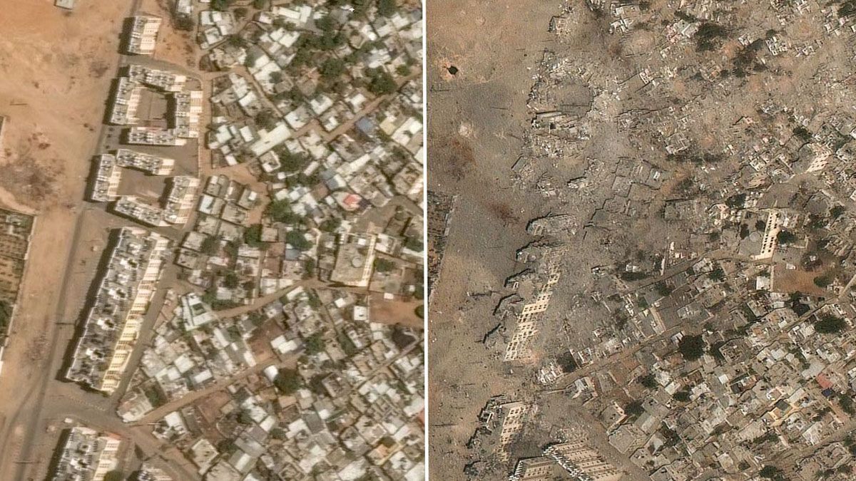 La ciudad de Izbat Beir Hanoun