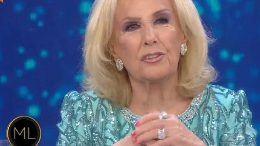 El llanto de Mirtha Legrand en su regreso a la televisión