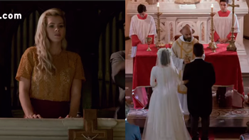 La boda de Alicia (Mercedes Funes) y Aldo (Gonzalo Heredia) en #ATAV que hizo llorar a Raquel (China Suárez)