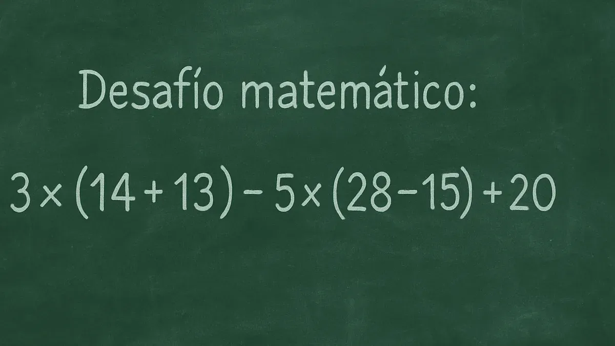 La regla esencial para resolver este desafío matemático es conocido como PEMDAS (por sus siglas en inglés) o jerarquía de operaciones.
