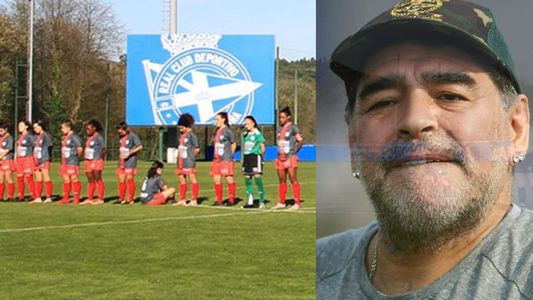 Una jugadora de fútbol se negó a hacer el minuto de silencio por Maradona: el resultado del partido fue usado para burlarla en las redes