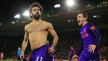 Liverpool le ganó 3-1 a Southampton y recuperó la cima de la Premier League