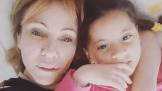 Inés Estévez y un video conmovedor enseñándole los números a su hija