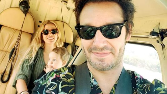 El vuelo de amor de La China Suárez, Vicuña y Magnolia rumbo a Chile