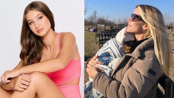 Nicole Neumann compartió la tierna técnica de Indiana Cubero para que su hermanito Cruz deje de llorar