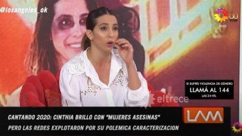 Cinthia Fernández respondió a las críticas por aparecer como mujer golpeada: Lo hice con respeto