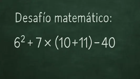 Desafío matemático: muy pocos lo resuelven antes de los 10 segundos