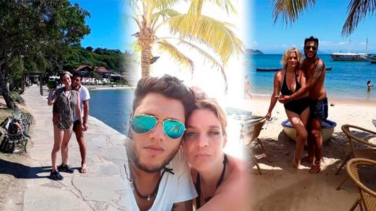 Las románticas vacaciones de Leticia Brédice y su joven novio en Buzios