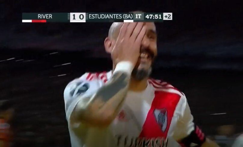 El oportunismo de Pinola para el 1-0 que deposita a River, por ahora, en la final de la Copa Argentina