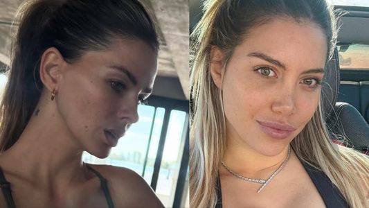 La filosa reacción de la China Suárez ante el palito de Wanda Nara de perder la dignidad por dinero