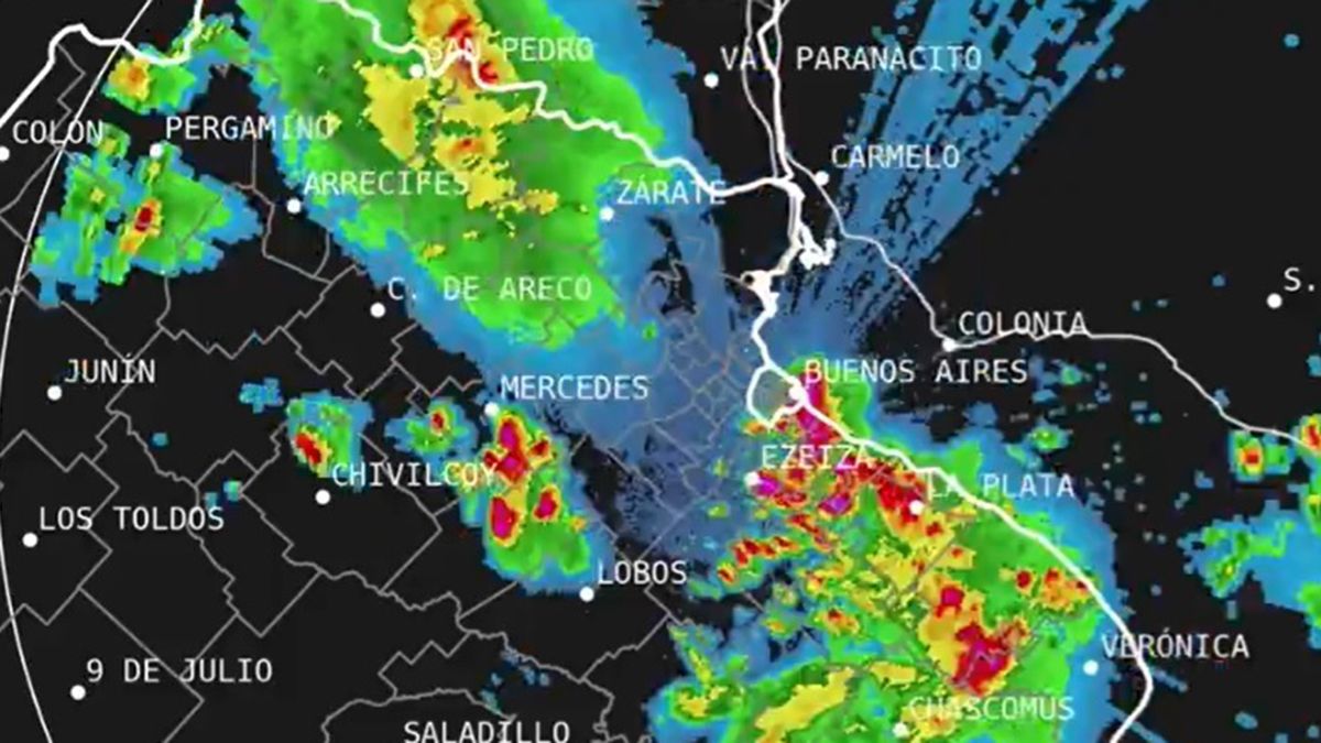 El AMBA amaneció con un diluvio y permanecer bajo alerta meteorológica.&nbsp;