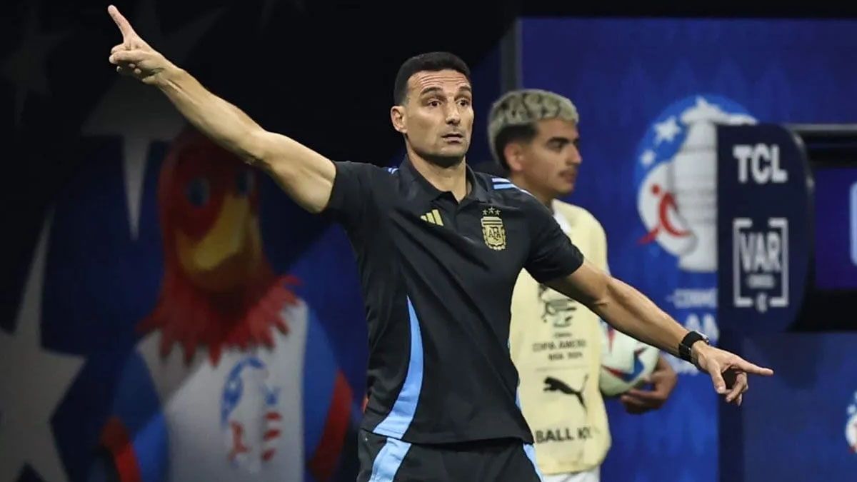 El SORPRESIVO once de Lionel Scaloni para el duelo entre la Selección Argentina y Colombia