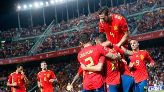 España aplastó 6 a 0 a Croacia en la Nations League