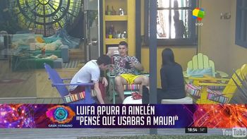 Luifa, entre el consejo a Mauricio y la confesión a Ainelén
