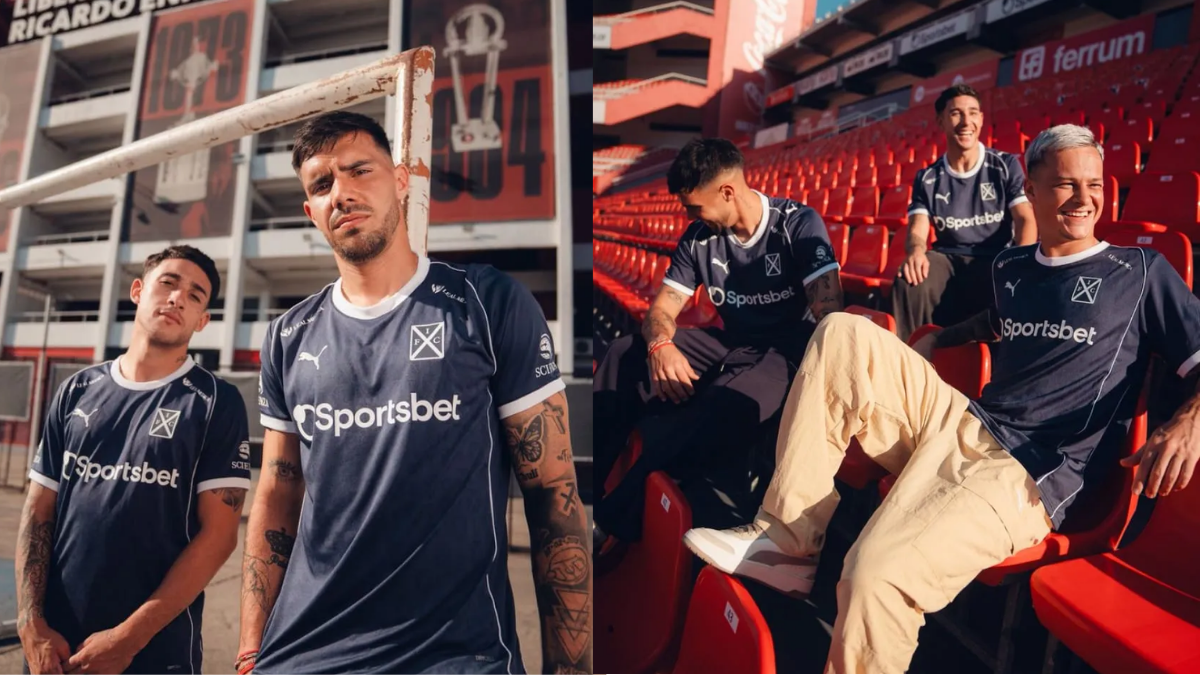 Independiente presentó su tercera camiseta: el guiño histórico y la ¿sutil cargada? a Racing