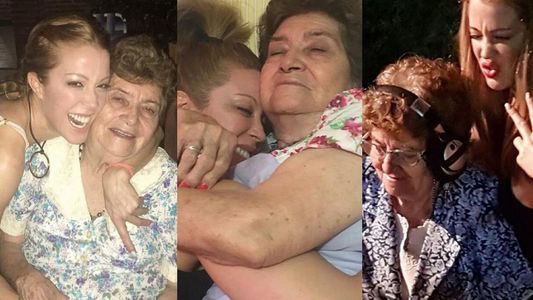 La tristeza de Miriam Lanzoni por la muerte de su abuela: Lo diste todo