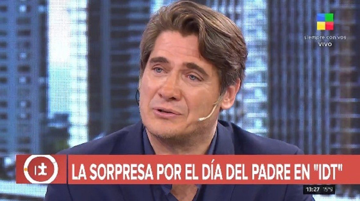 La emoción de Guillermo Andino por el homenaje del día del padre en Informados de todo