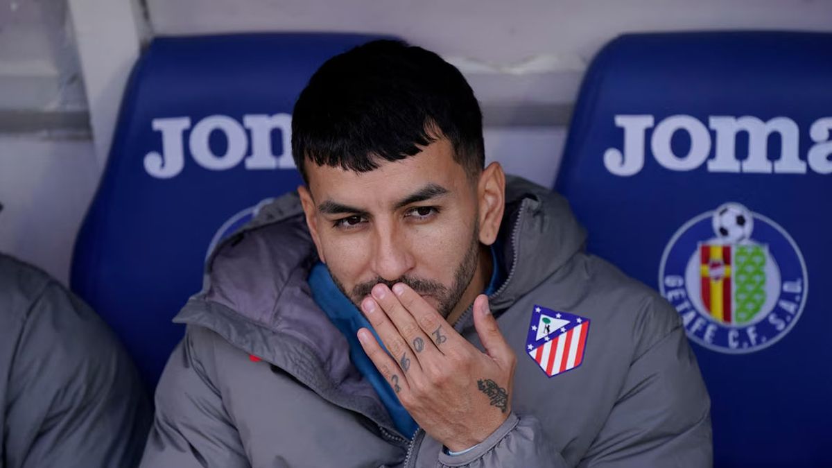 La DURÍSIMA sanción que recibió Ángel Correa por insultar a un árbitro tras ser expulsado