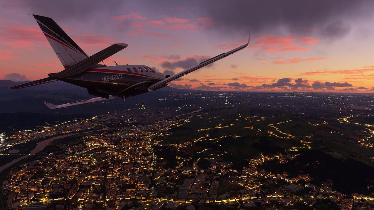 Microsoft Flight Simulator te invita a volar entre los dos puntos del planeta que elijas.