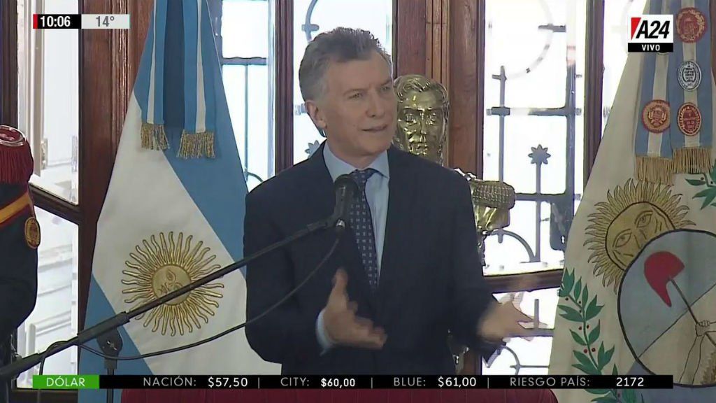 Macri volvió al ruedo electoral en un homenaje a San Martín: Está en juego en qué Argentina queremos vivir