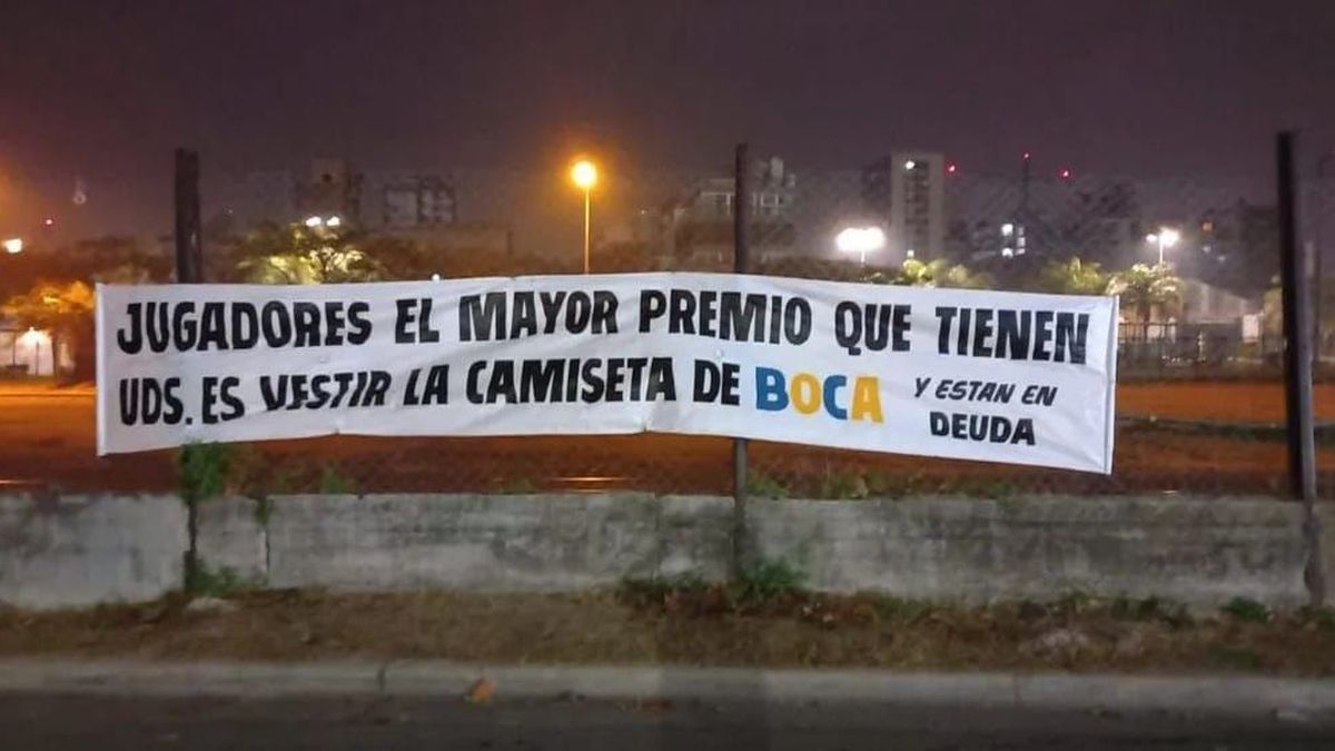 Pasacalle contra los jugadores de Boca