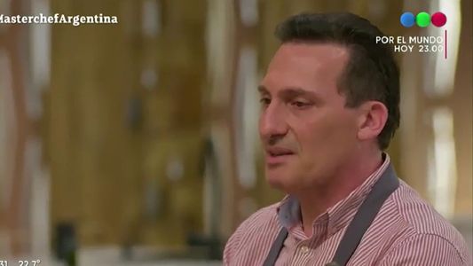 El llanto de Paulo Kablan en Masterchef Celebrity: Me acuerdo de mi hijo y mi mujer