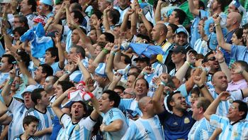 Murió un hincha argentino de un infarto mientras miraba el partido