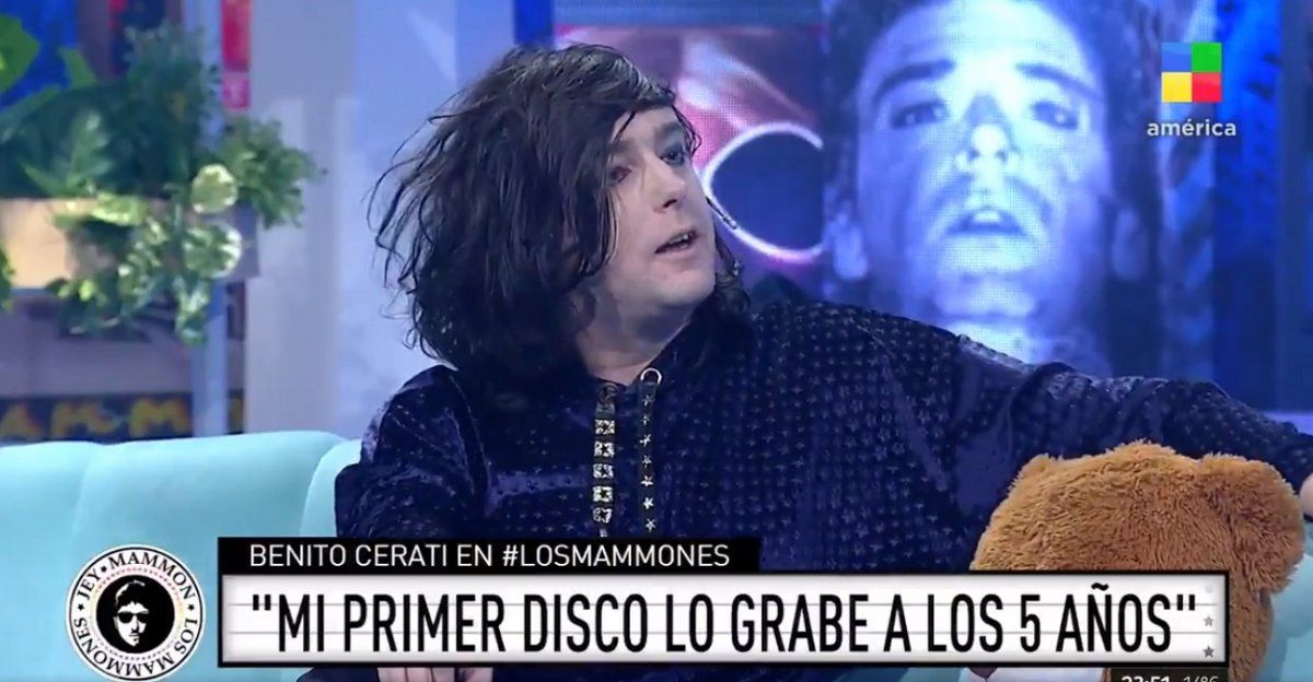 Benito Cerati y el momento que lo marcó con su padre internado