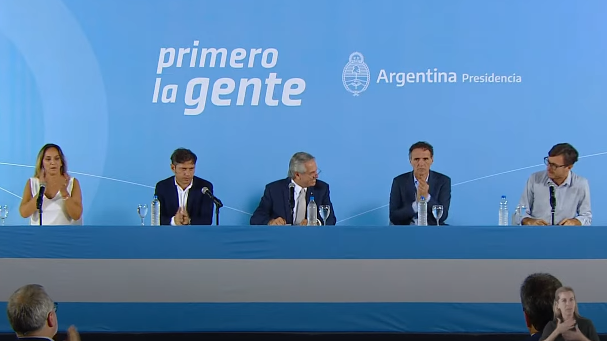 Alberto Fern&aacute;ndez: "No importa qui&eacute;n va a presidir el pa&iacute;s, sino que sea uno de los nuestros". (Captura)
