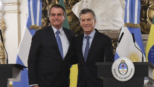 Bolsonaro, antes de volver a Brasil: Dimos un primer paso para avanzar en una moneda única