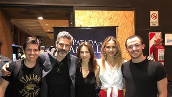 Leo Sbaraglia apoyó el teatro independiente