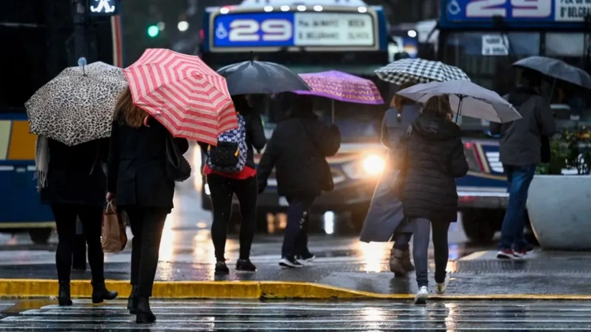 Alerta amarilla por fuertes lluvias: qué localidades afecta. (Foto: archivo)