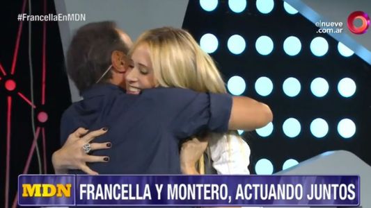 Julieta Prandi y Guillermo Francella recrearon el sketch de la nena