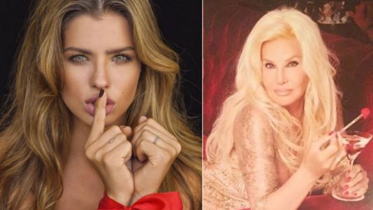 La China Suárez, ¿en la piel de Susana Giménez?