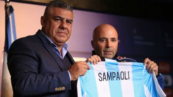 El Chiqui Tapia habló de la grave acusación que circula contra Jorge Sampaoli