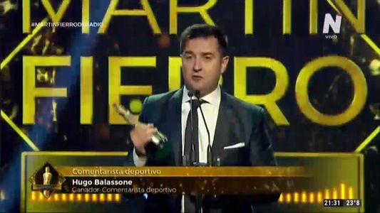 Hugo Balassone, mejor Comentarista Deportivo