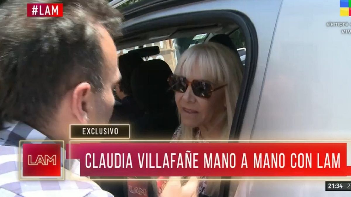 La reacción de Claudia Villafañe por la canción de Jimena Barón sobre Gianinna Maradona