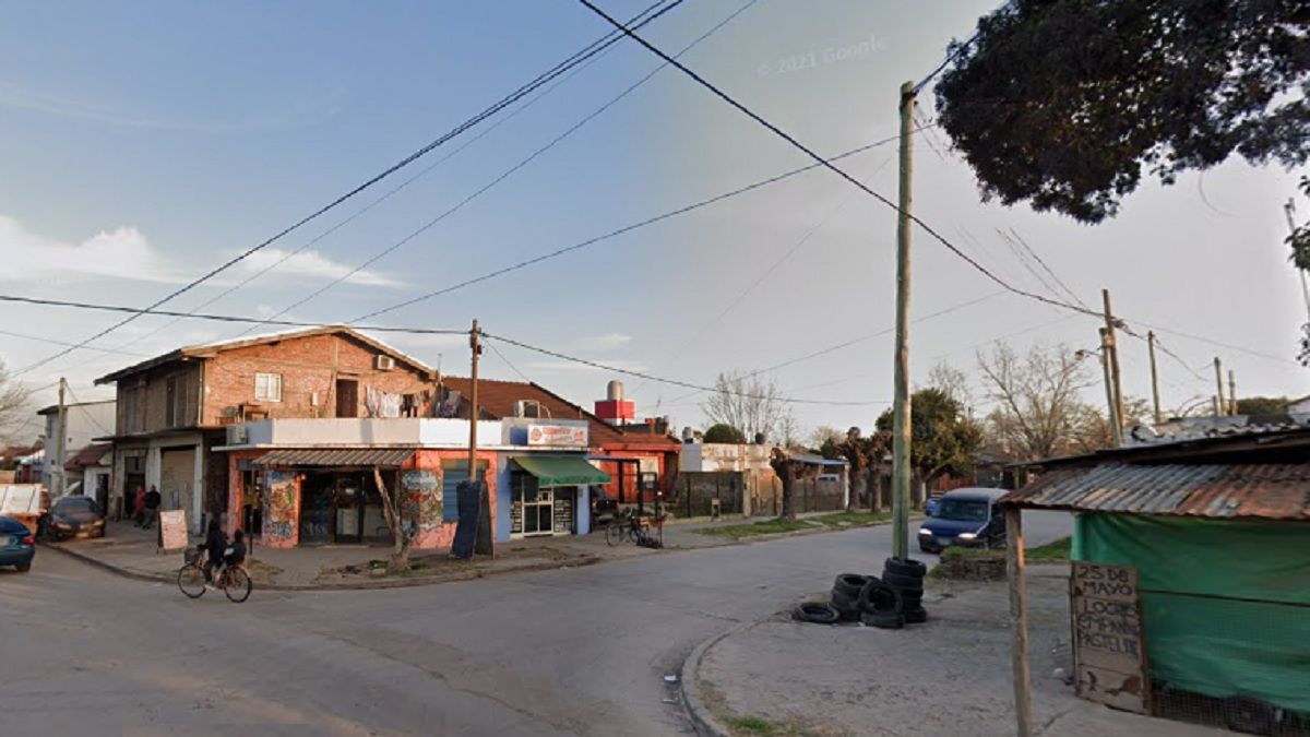 El hecho tuvo lugar en una casa ubicada en la intersección de Ameghino y Lezama