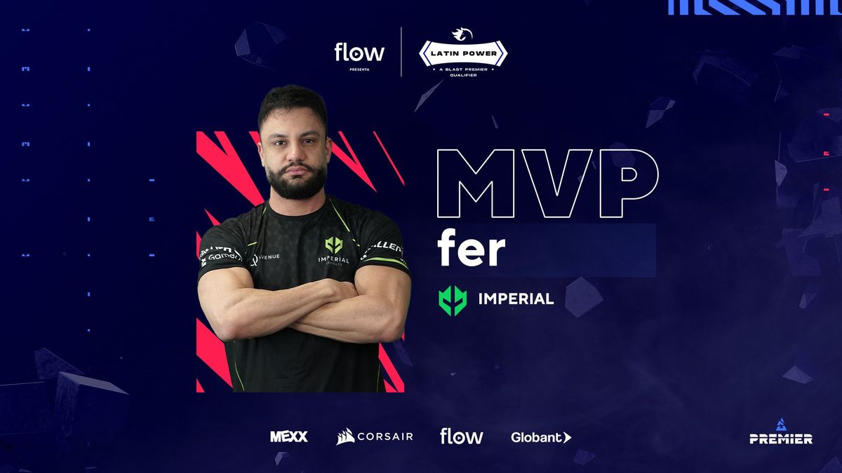 @fer, de Imperial, fue elegido el Most Valuable Player de la final de la Flow FiReLEAGUE Latin Power. 