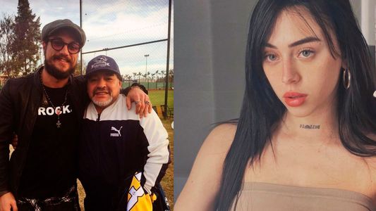 Daniel Osvaldo tomó partido y ninguneó a Nicki Nicole por sus dichos contra Maradona