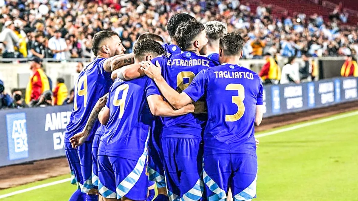 Argentina venció a Costa Rica y ahora tiene por delante la Copa América (Foto: NA).