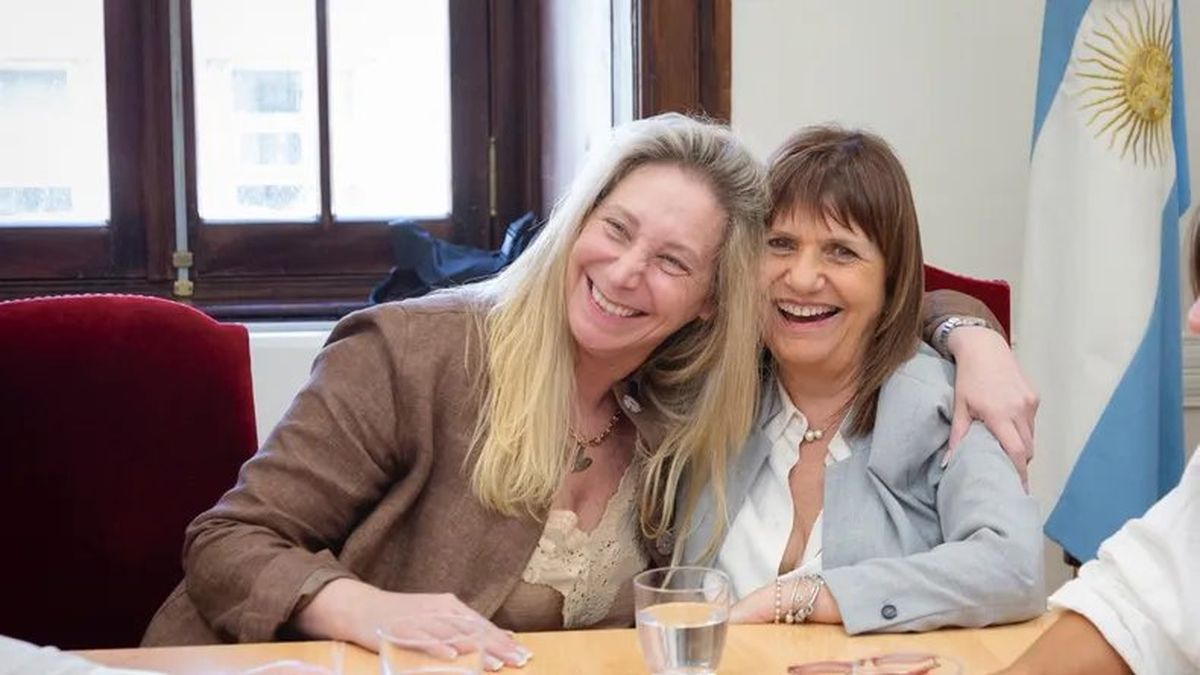 KArina Milei suma a PAtricia Bullrich como afiliada a La Libertad Avanza y no descarta pedirle que sea la primera candidata a Senadora por CABA en las elecciones de octubre. Foto: X.