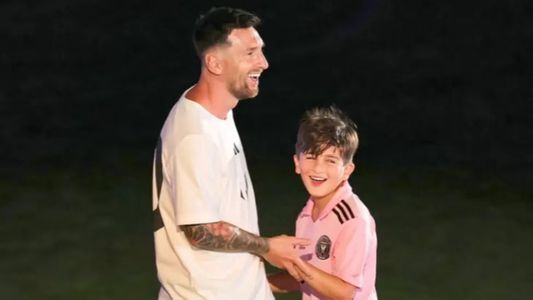 Sigue los pasos de papá: Thiago Messi hizo su debut en la Sub 12 de Inter Miami